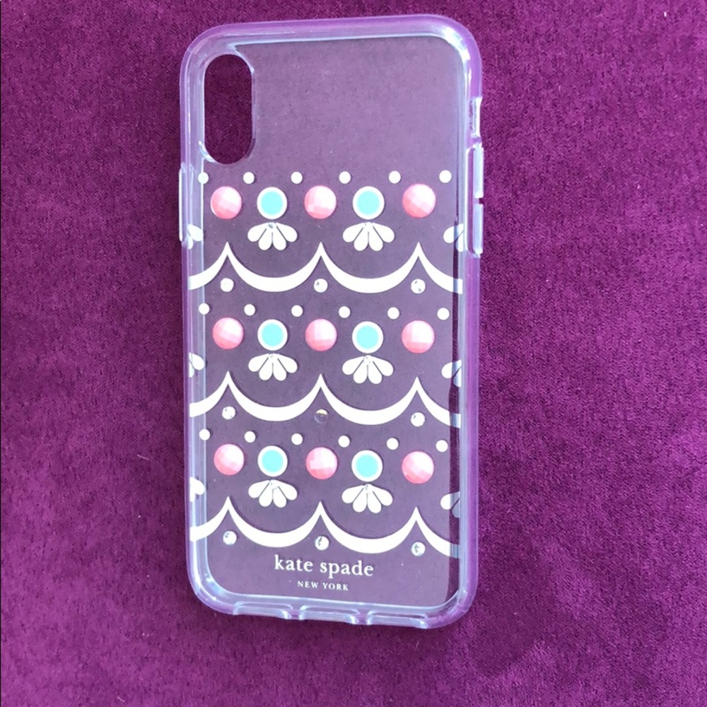 ✨ kate spade jewel & crystal iPhone X case